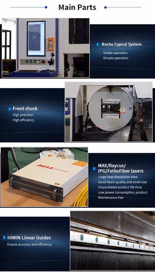 CNC-Faserlaserschneidemaschine Blechlaserschneider